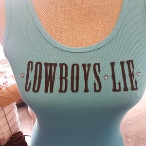 Adorable Turquoise Color Tank